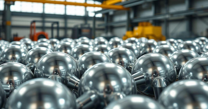 Esferas de alumínio: aplicações e benefícios no setor industrial Esferas de alumínio: aplicações e benefícios no setor industrial