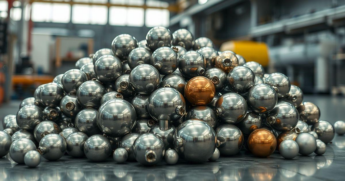 Esferas Industriais: Tipos, Aplicações e Vantagens em Processos Industriais