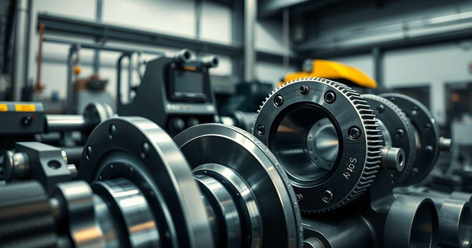 Peças usinadas em aço para alta performance na indústria Peças usinadas em aço para alta performance na indústria