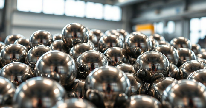 Esferas de aço inox para esmalte: Qualidade e Durabilidade para seu Projeto Esferas de aço inox para esmalte: Qualidade e Durabilidade para seu Projeto