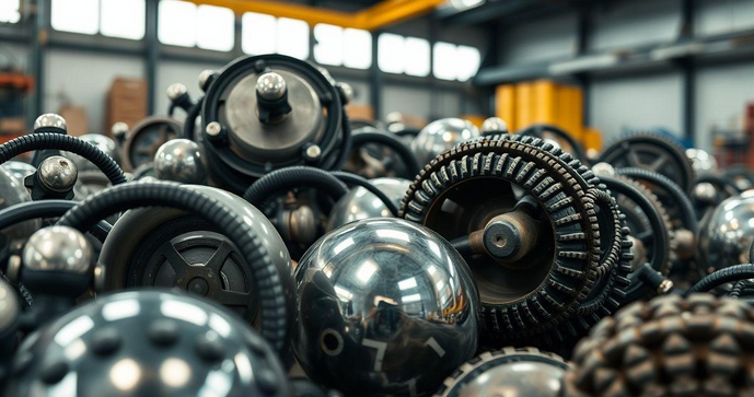 Esferas industriais: guia completo para uso e aplicações